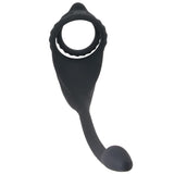 Trinity Men Vibrating C-Ring & Anal Stimulator Cock Rings - Tophatter Daily Deals
