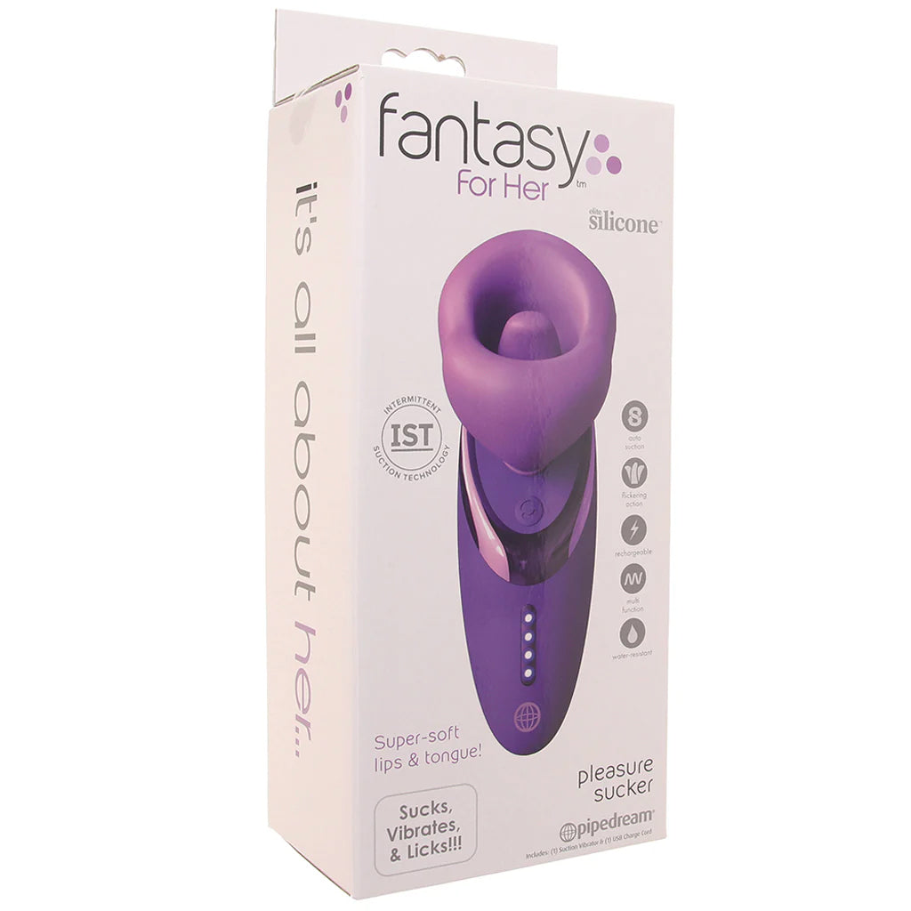 Fantasy For Her Pleasure Sucker Vibrators > Clitoral Stimulators - Tophatter Daily Deals