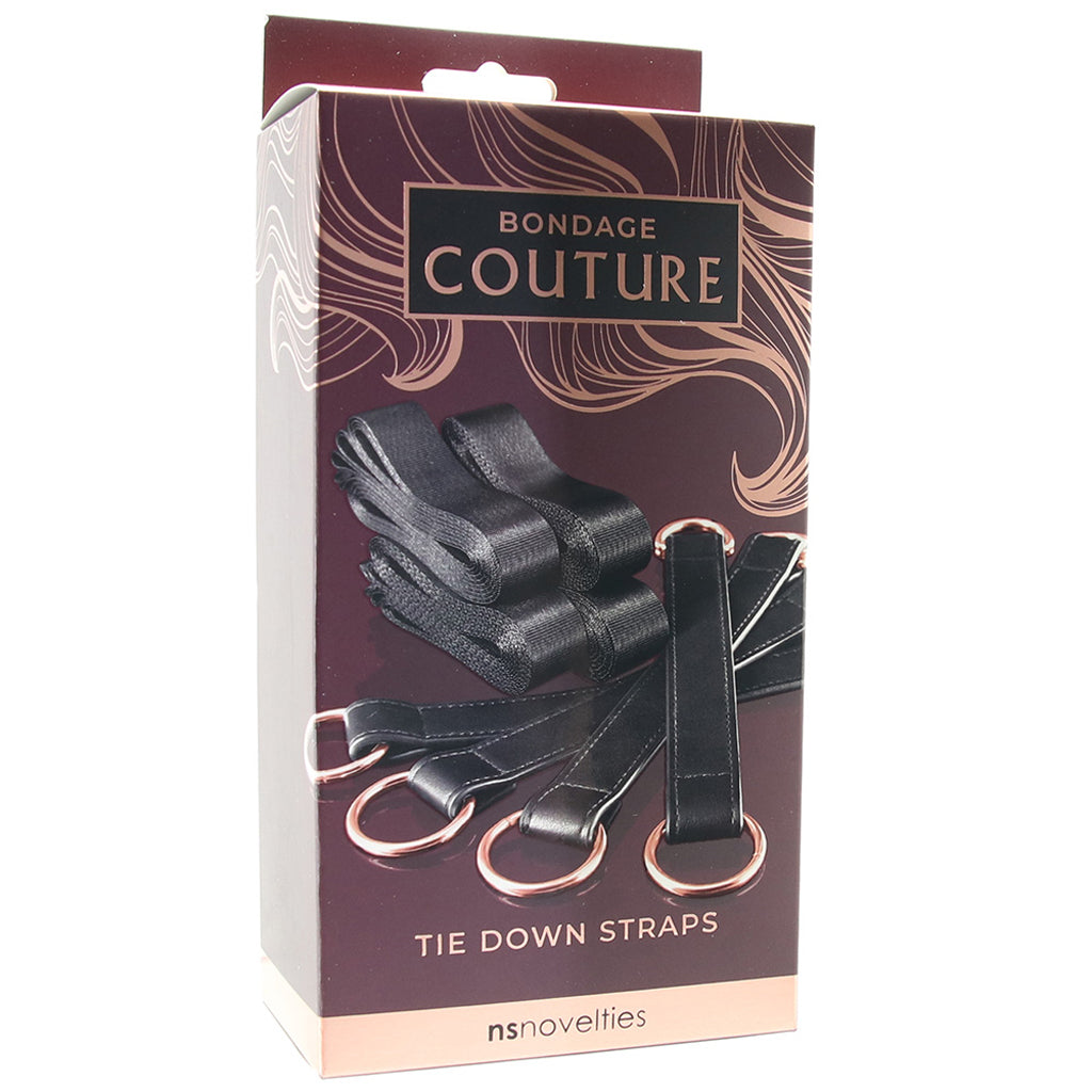 Bondage Couture Tie Down Straps in Rose Gold Bondage and Fetish > Restraints - Tophatter Daily Deals