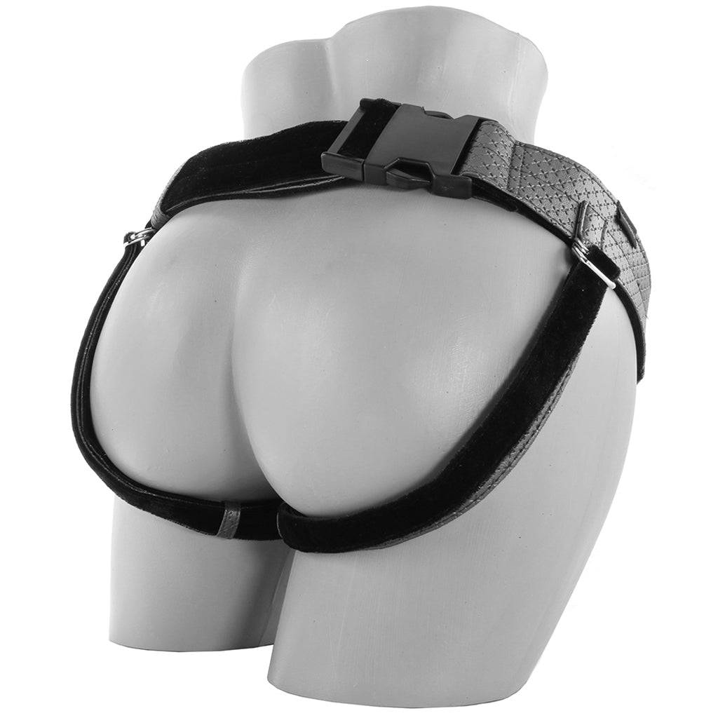 Her Royal Harness The Regal Empress in Pewter Dildo Sex Toys > Strap-On and Harnesses - Tophatter Daily Deals