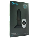 Remote Silicone Rimming 2 Plug in Black - Tophatter's Vibrator Deals Online Anal Sex Toys > Anal Vibrators - Tophatter Daily Deals