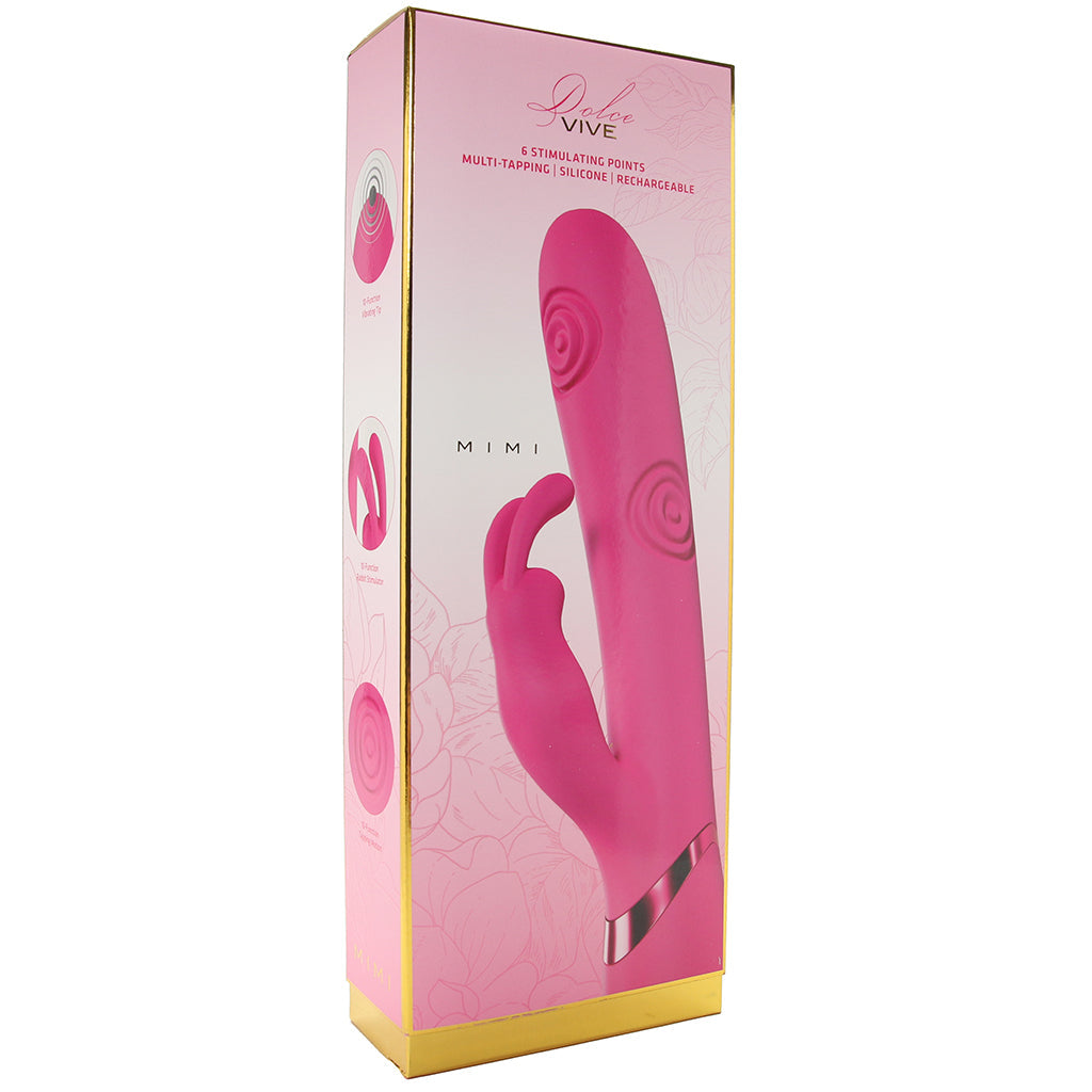 Dolce Vive Mimi Tapping Rabbit Vibe - Tophatter's Vibrator Deals Online Vibrators > Rabbit Vibrators - Tophatter Daily Deals
