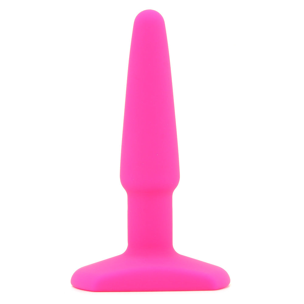 All About Anal Seamless Silicone 4 Inch Butt Plug in Pink Clearance - Tophatter Daily Deals