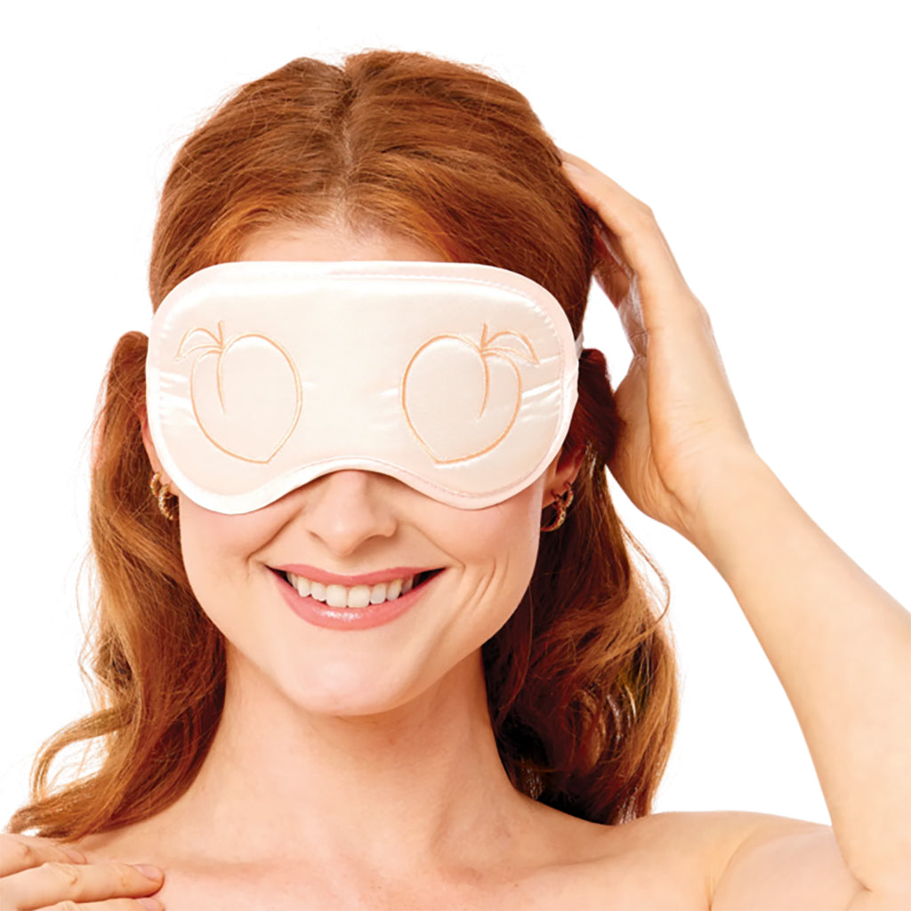 S&M Peaches 'n CreaMe Blindfold Bondage and Fetish > Pleasure Masks and Dress Up Play - Tophatter Daily Deals