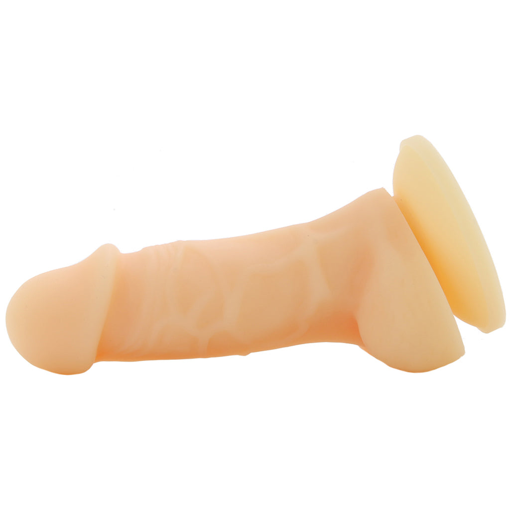 Colours Pleasures 4" Silicone Dildo in Cream - Tophatter's Adult Products Dildo Sex Toys > Realistic Dildos - Tophatter Daily Deals