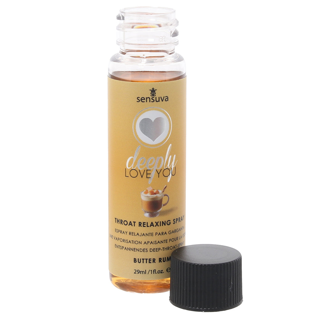 Deeply Love You Throat Relaxer 1oz/29ml in Butter Rum Lubes and Lotions > Sexual Stimulants - Tophatter Daily Deals