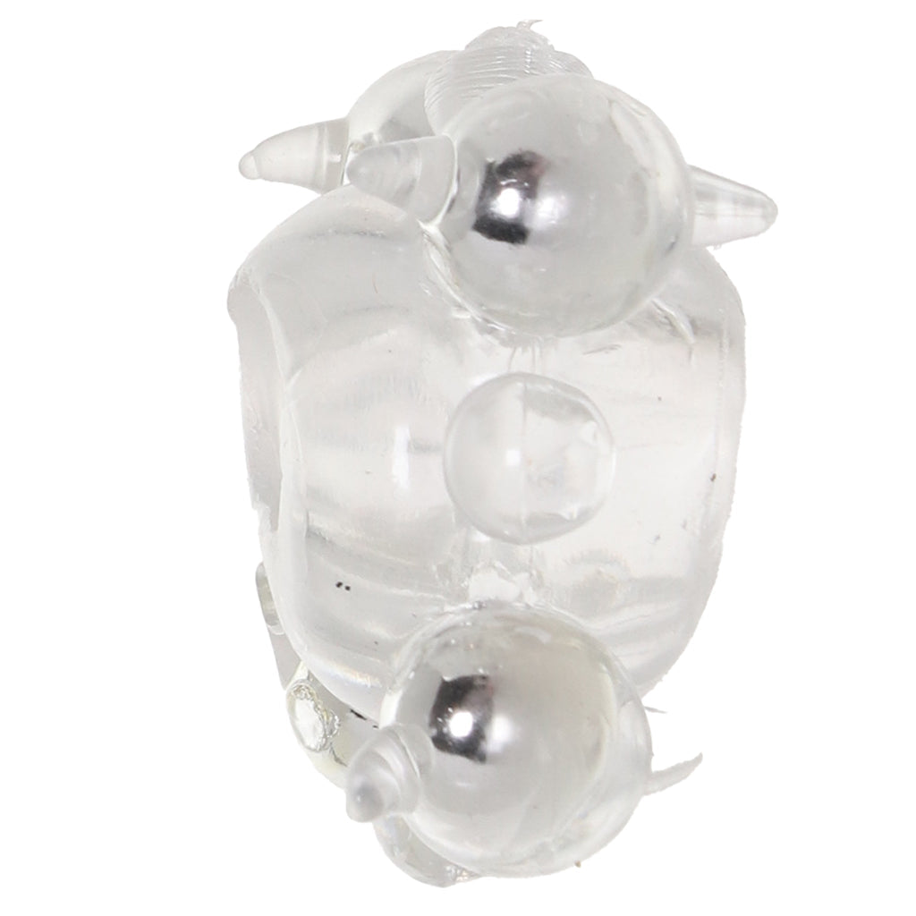 Basic Essential Enhancer Ring with Beads Cock Rings - Tophatter Daily Deals