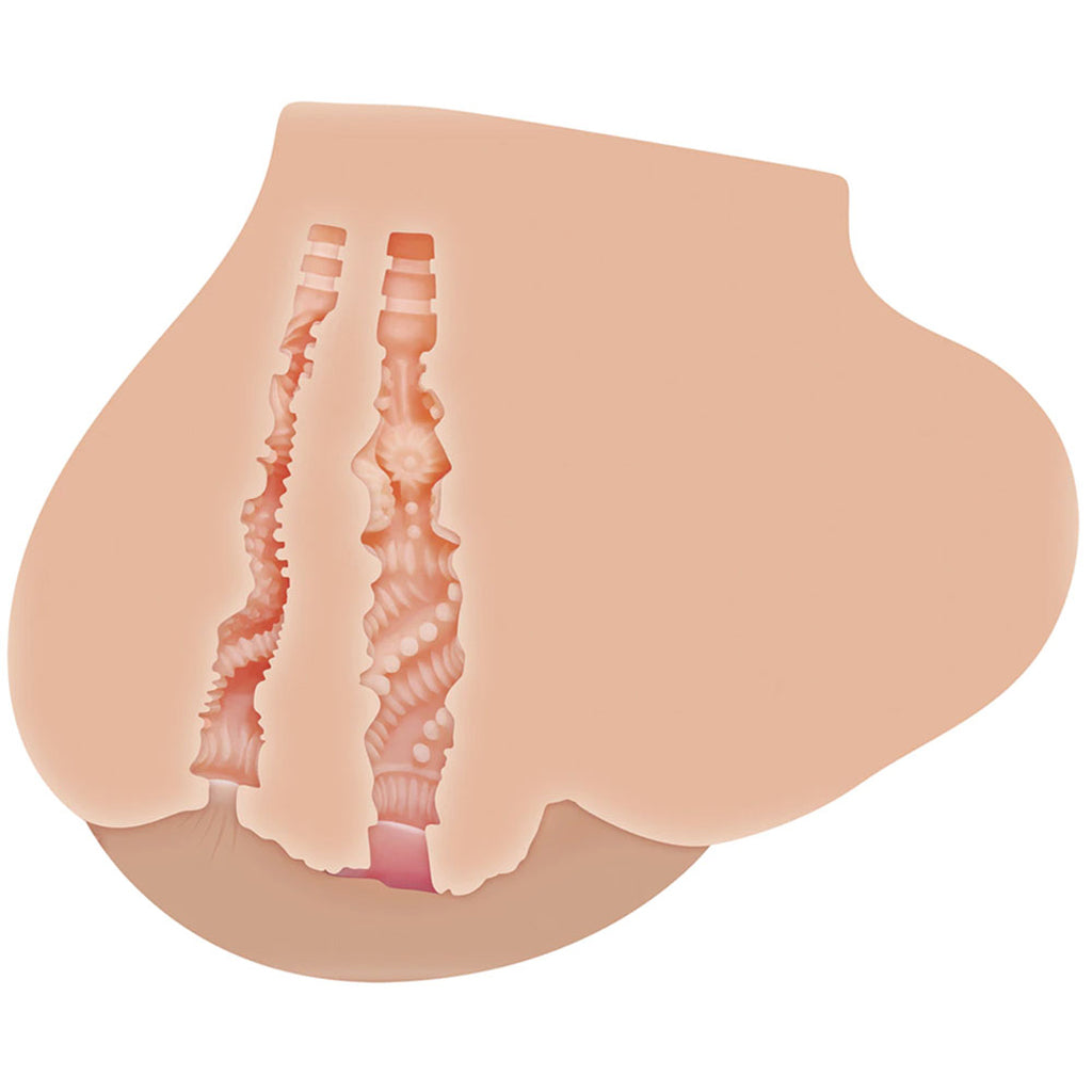 Kendra Spade Realistic Side Vagina & Ass Stroker - Tophatter's Adult Sex Toys Online Male Masturbators > Realistic Butts - Tophatter Daily Deals
