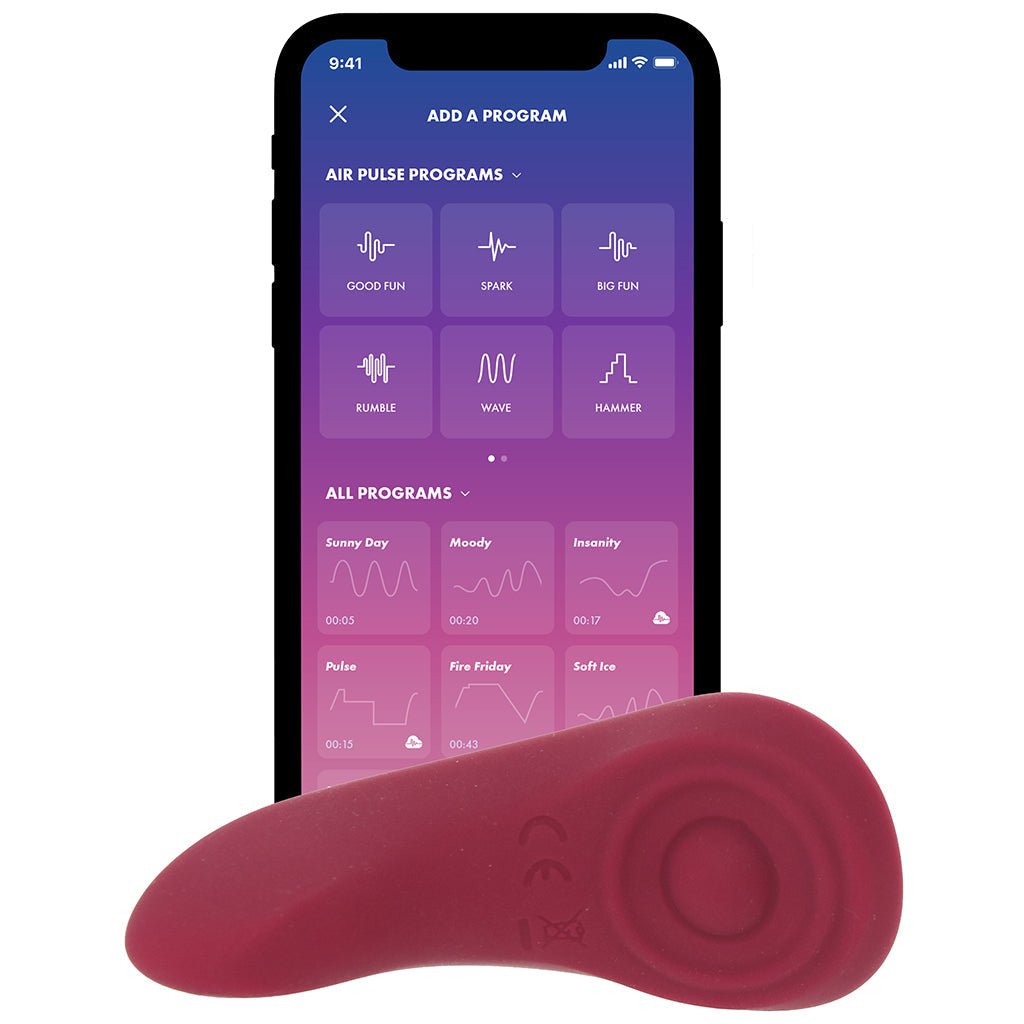 Satisfyer Sexy Secret Panty Vibe in Merlot Vibrators > Wearable & Panty Vibrators - Tophatter Daily Deals