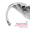PinkCherry 8 Inch Stainless Steel Curved G-Spot Dildo Dildo Sex Toys > G-Spot Dildos - Tophatter Daily Deals