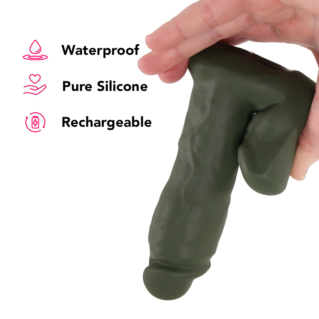 Gender X The Hunk Remote Expanding Vibe Vibrators > G-Spot Vibrators - Tophatter Daily Deals