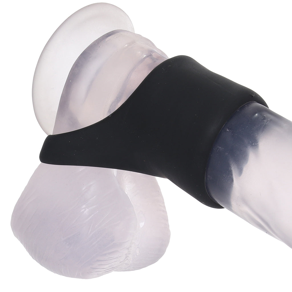 RISE Cock and Ball Sling in Black Bondage and Fetish > Cock and Ball Devices - Tophatter Daily Deals