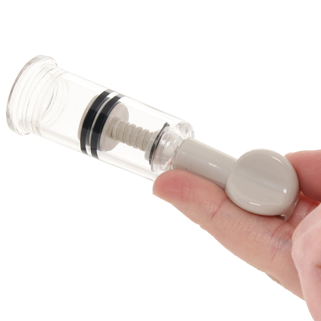 Size Matters MaxTwist Clit & Nipple Sucker Set in White Bondage and Fetish > Nipple Stimulators & Clamps - Tophatter Daily Deals