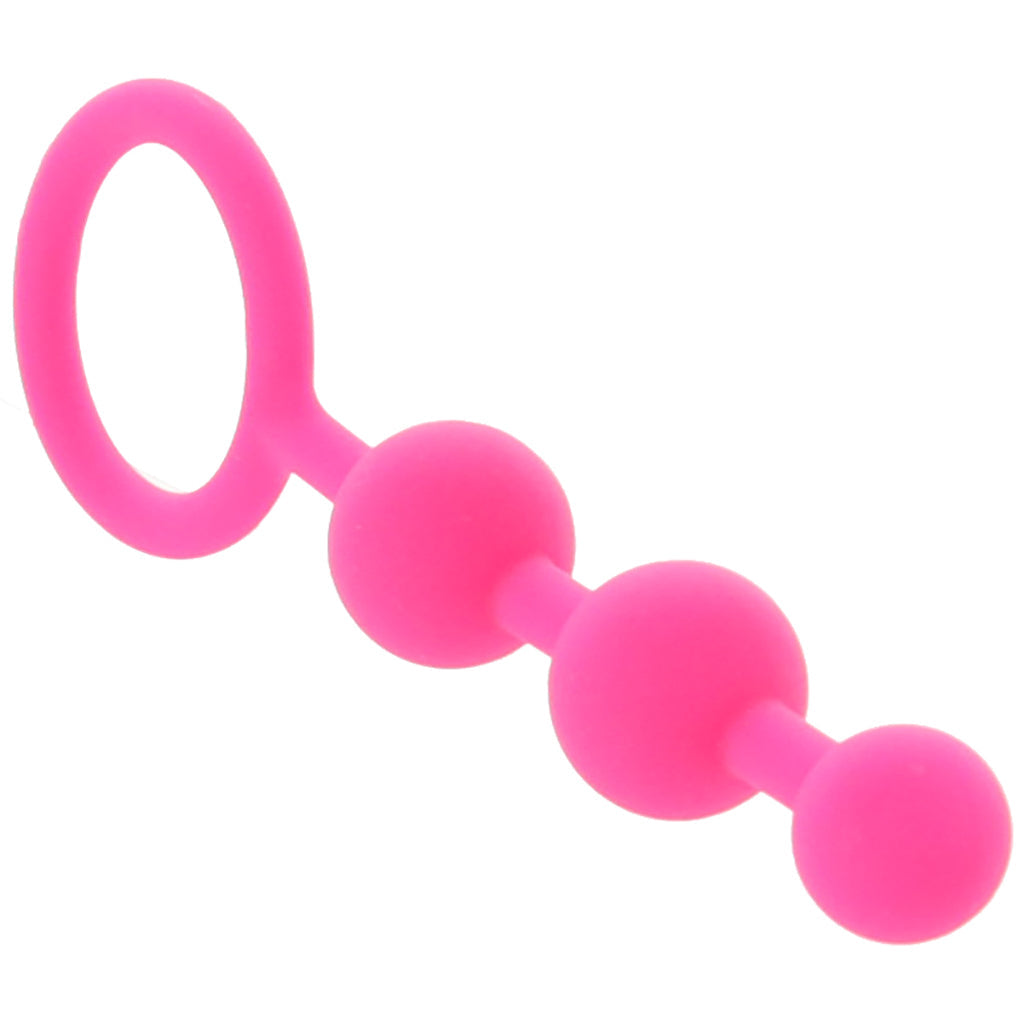 All About Anal Silicone Triple Beads Anal Sex Toys > Anal Beads - Tophatter Daily Deals