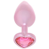 Booty Bling Pink Metal Jewelled Butt Plug in Medium Anal Sex Toys > Butt Plugs - Tophatter Daily Deals