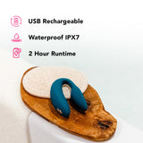We-Vibe Sync 2 Couple's Vibe in Velvet Green Vibrators > G-Spot Vibrators - Tophatter Daily Deals