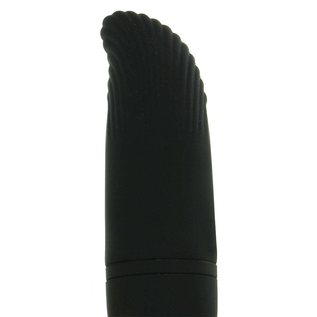 Silicone Remote Ridged G Vibe in Black Vibrators > G-Spot Vibrators - Tophatter Daily Deals
