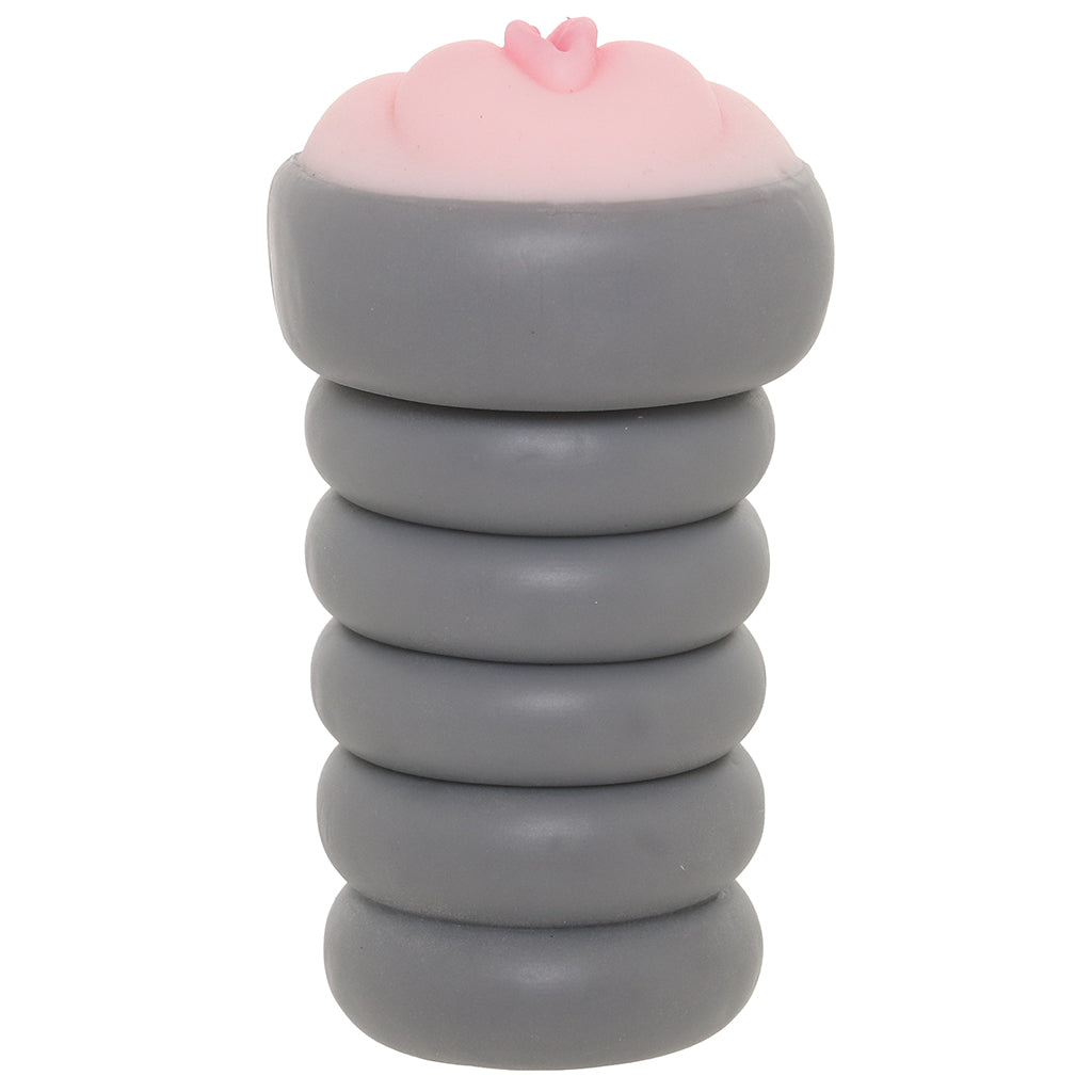 Ribbed Gripper Tight Pussy Stroker in Light Male Masturbators > Pocket Strokers - Tophatter Daily Deals