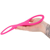 Sex & Mischief Hot Pink Silicone Cuffs in Large Bondage and Fetish > Wrist and Ankle Cuffs - Tophatter Daily Deals