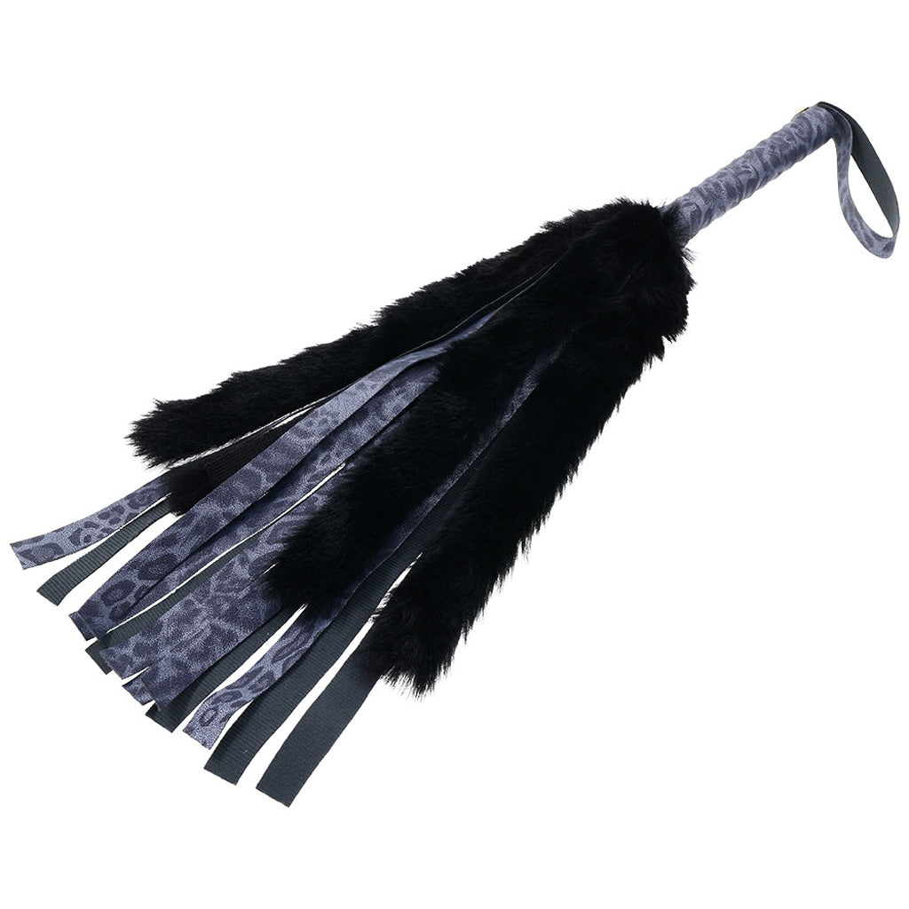 Sex & Mischief Cougar Faux Fur Flogger - Tophatter's Adult Sex Toys Online Bondage and Fetish > Whips and Crops - Tophatter Daily Deals