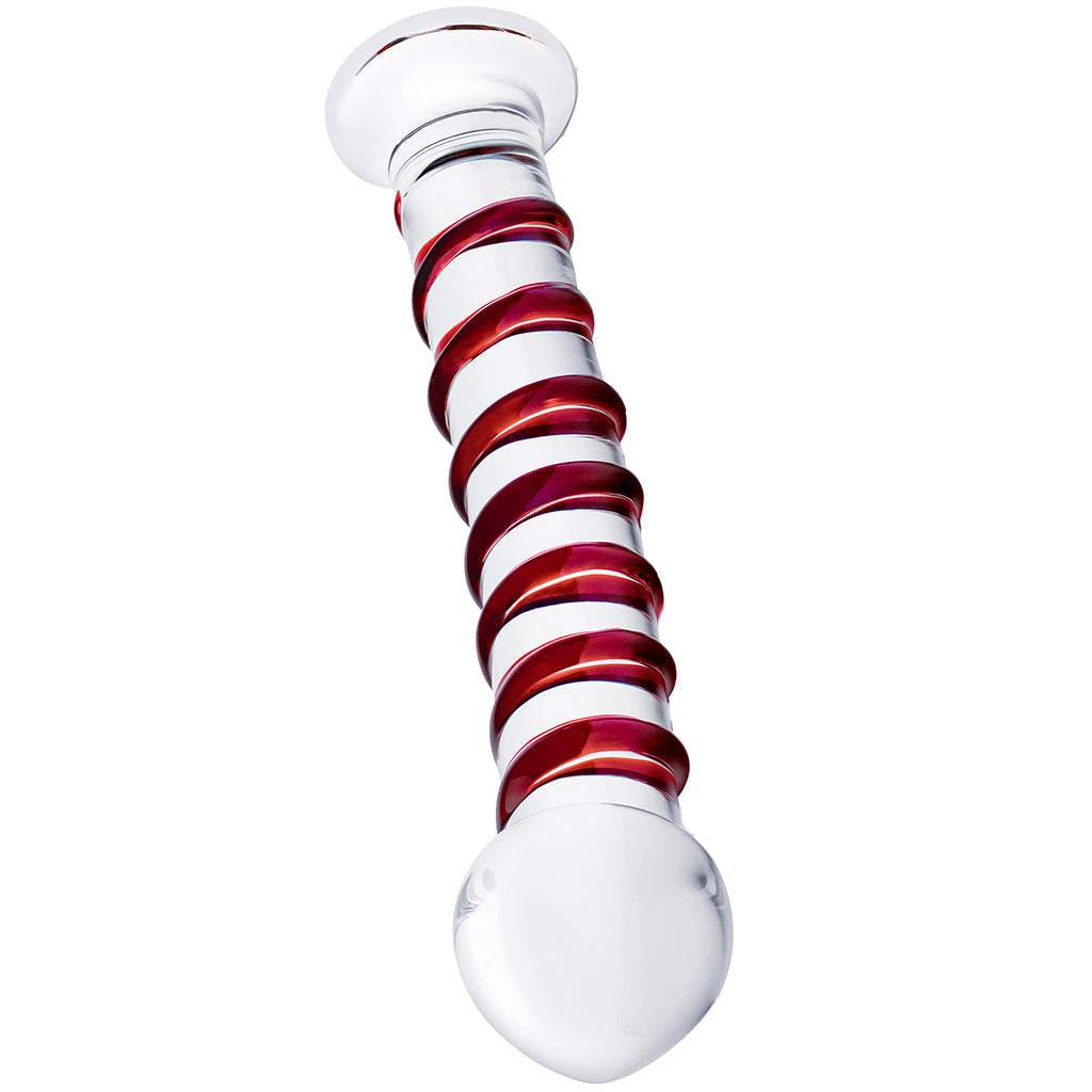gläs 10 Inch Mr. Swirly Dildo - Tophatter's Adult Sex Toys Online Dildo Sex Toys > G-Spot Dildos - Tophatter Daily Deals