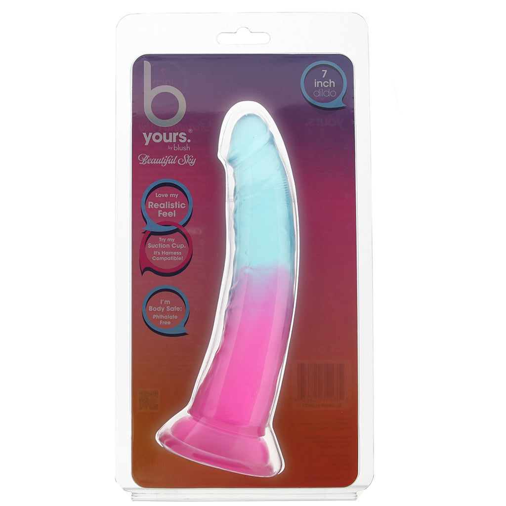 B Yours Beautiful Sky 7 Inch Dildo - Tophatter's Adult Products Dildo Sex Toys > Realistic Dildos - Tophatter Daily Deals