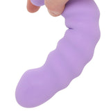Colours 5 Inch Ribbed Remote Vibe in Purple Vibrators > G-Spot Vibrators - Tophatter Daily Deals