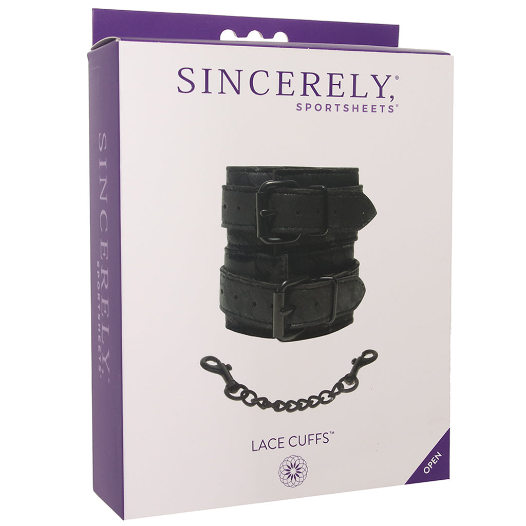 Sincerely Lace Cuffs Bondage and Fetish > Wrist and Ankle Cuffs - Tophatter Daily Deals
