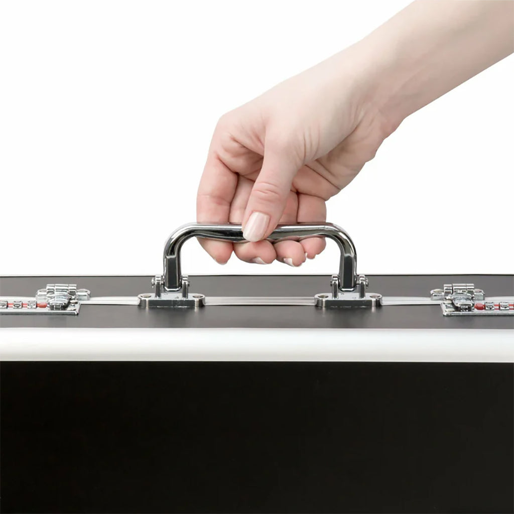 Simple and True Lockable Large Vibrator Case in Black Toy Storage - Tophatter Daily Deals