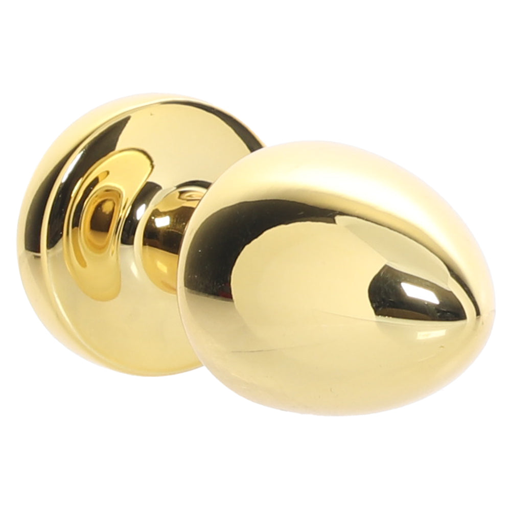 Gemsations 2 Inch Beginners Bling Bling Plug in Gold - Tophatter's Adult Sex Toys Online Anal Sex Toys > Butt Plugs - Tophatter Daily Deals