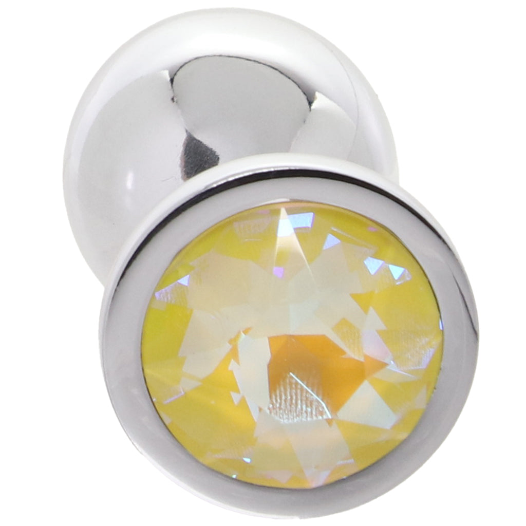 Rear Assets Medium Yellow Gem Plug Anal Sex Toys > Butt Plugs - Tophatter Daily Deals