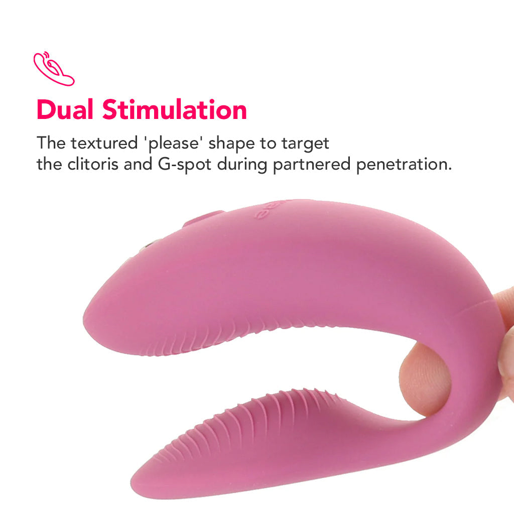 We-Vibe Sync 2 Couple's Vibe in Rose - Tophatter's Vibrator Deals Online Vibrators > G-Spot Vibrators - Tophatter Daily Deals
