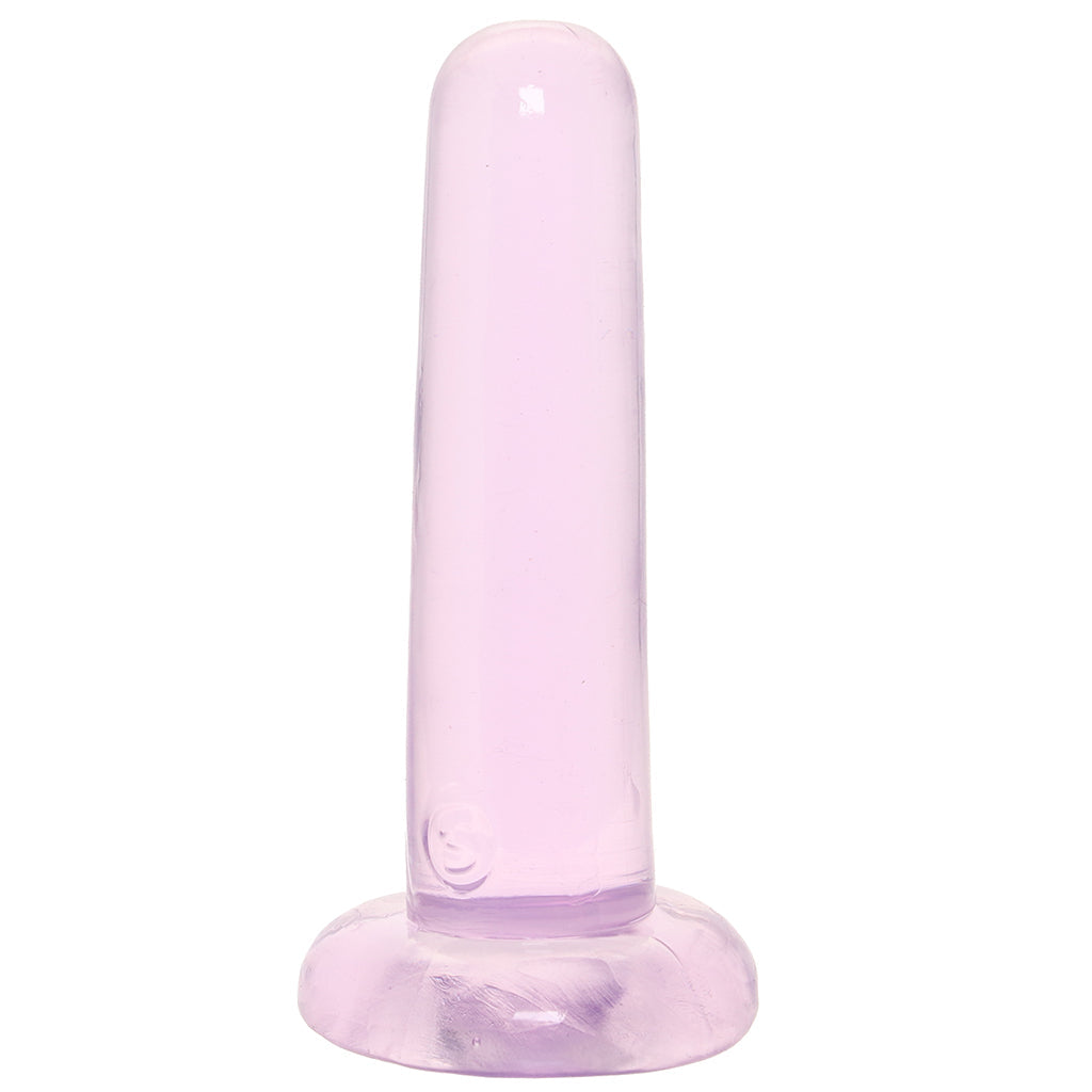 RealRock 5 Inch Straight Dildo in Purple Dildo Sex Toys > Non-Phallic Dildos - Tophatter Daily Deals