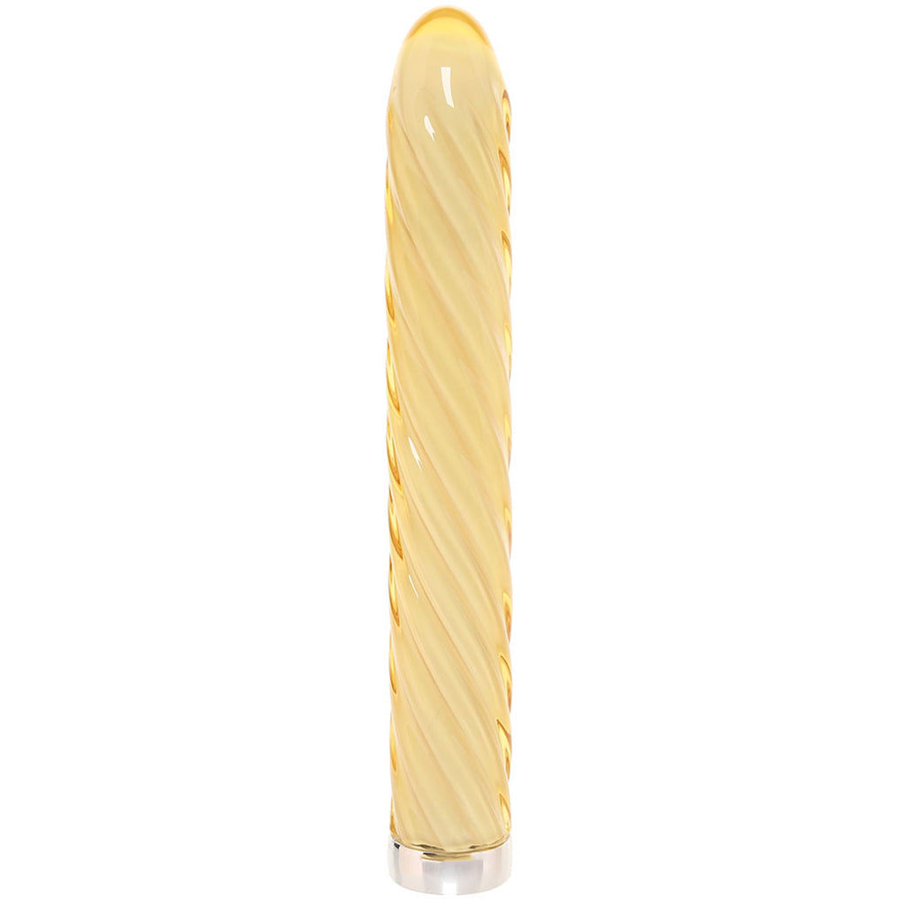 Playboy Pleasure Twist of Fate Glass Vibe Vibrators > Traditional Vibrators - Tophatter Daily Deals