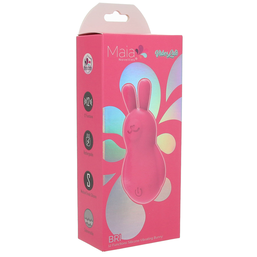 Bri Bunny Mini Vibe in Pink - Tophatter's Adult Sex Toys Online Vibrators > Clitoral Stimulators - Tophatter Daily Deals