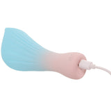 Mina Fiercely Powerful Fluttering Flower Vibe in Blue Vibrators > Clitoral Stimulators - Tophatter Daily Deals