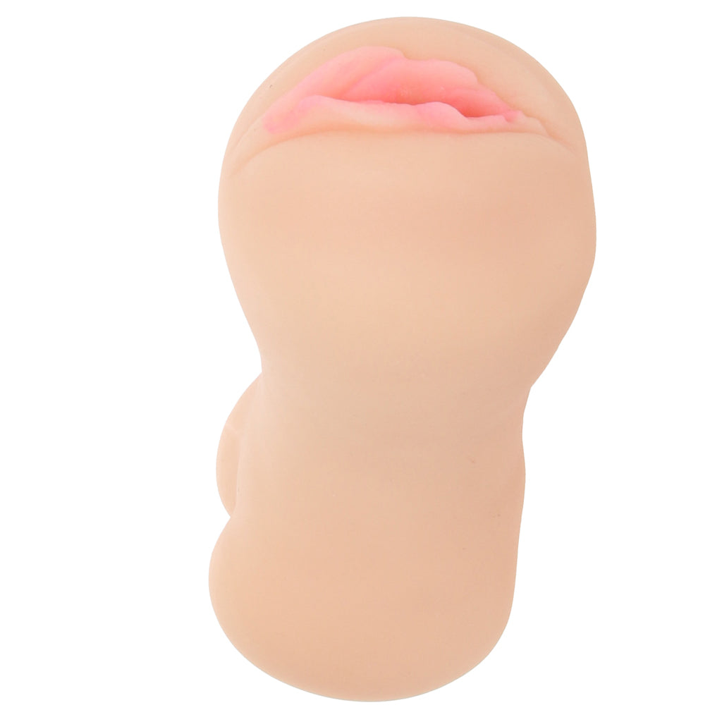 Stroke It Dual Pussy & Ass Stroker in Ivory Male Masturbators > Pocket Strokers - Tophatter Daily Deals