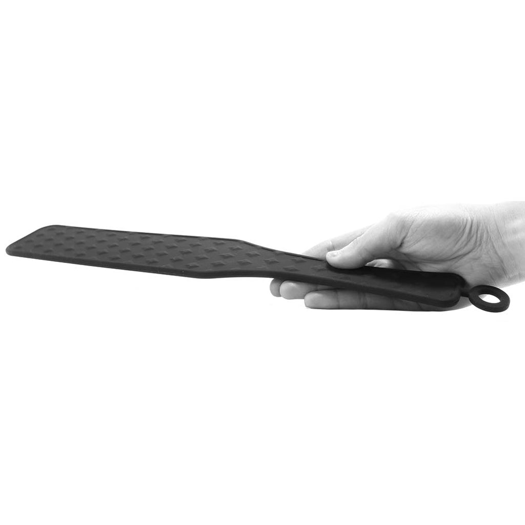 Ouch! Diamond Textured Silicone Paddle - Tophatter's Adult Products Bondage and Fetish > Whips and Crops - Tophatter Daily Deals