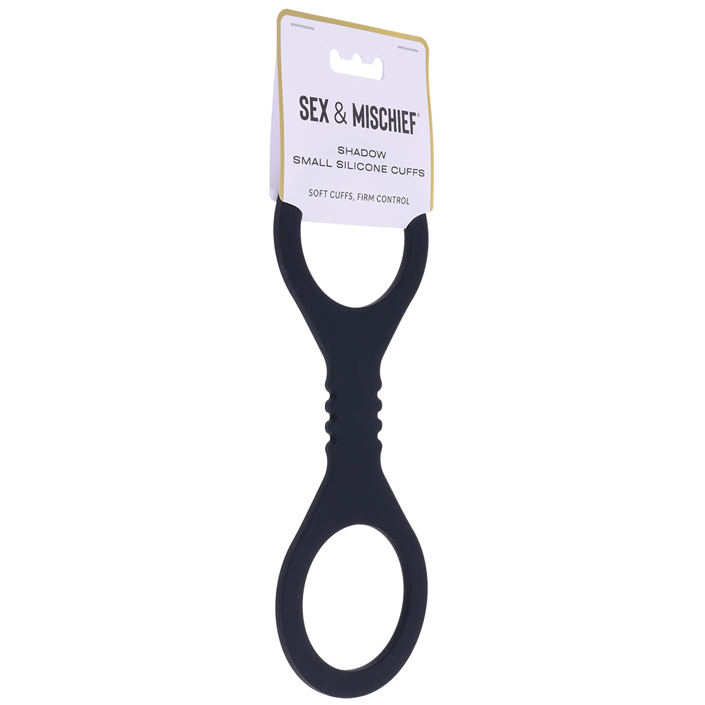 Sex & Mischief Shadow Silicone Cuffs in Small Bondage and Fetish > Wrist and Ankle Cuffs - Tophatter Daily Deals