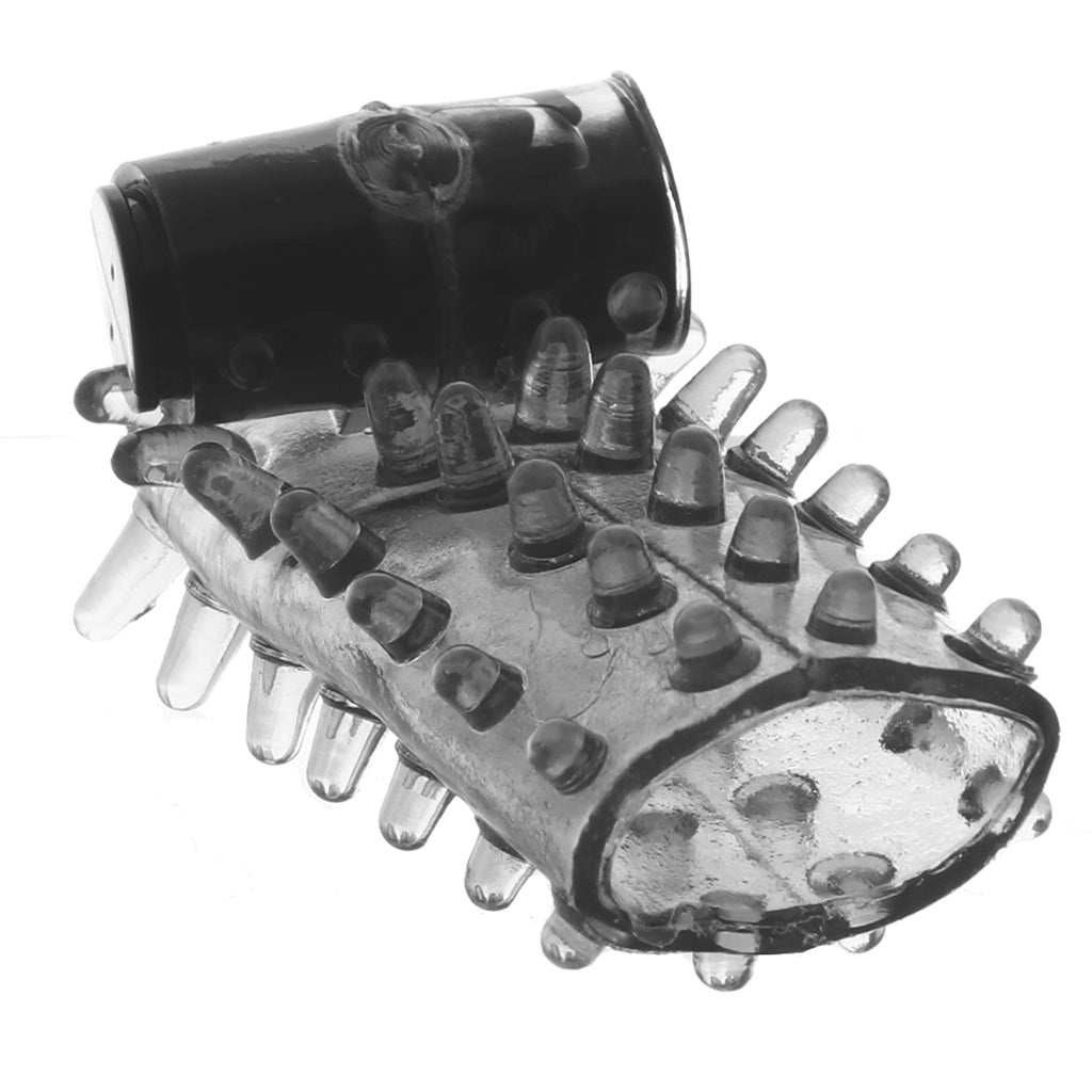 PinkCherry Vibrating Cock Sleeve in Smoke - Tophatter's Adult Products Cock Rings - Tophatter Daily Deals