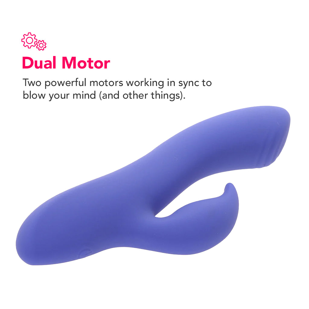 Connect App Controlled Dual Stimulator Vibe - Tophatter's Adult Products Vibrators > Rabbit Vibrators - Tophatter Daily Deals