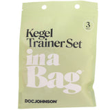 3 Piece Kegel Trainer Set In A Bag Kegel, Ben Wa and Pelvic Health Tools - Tophatter Daily Deals