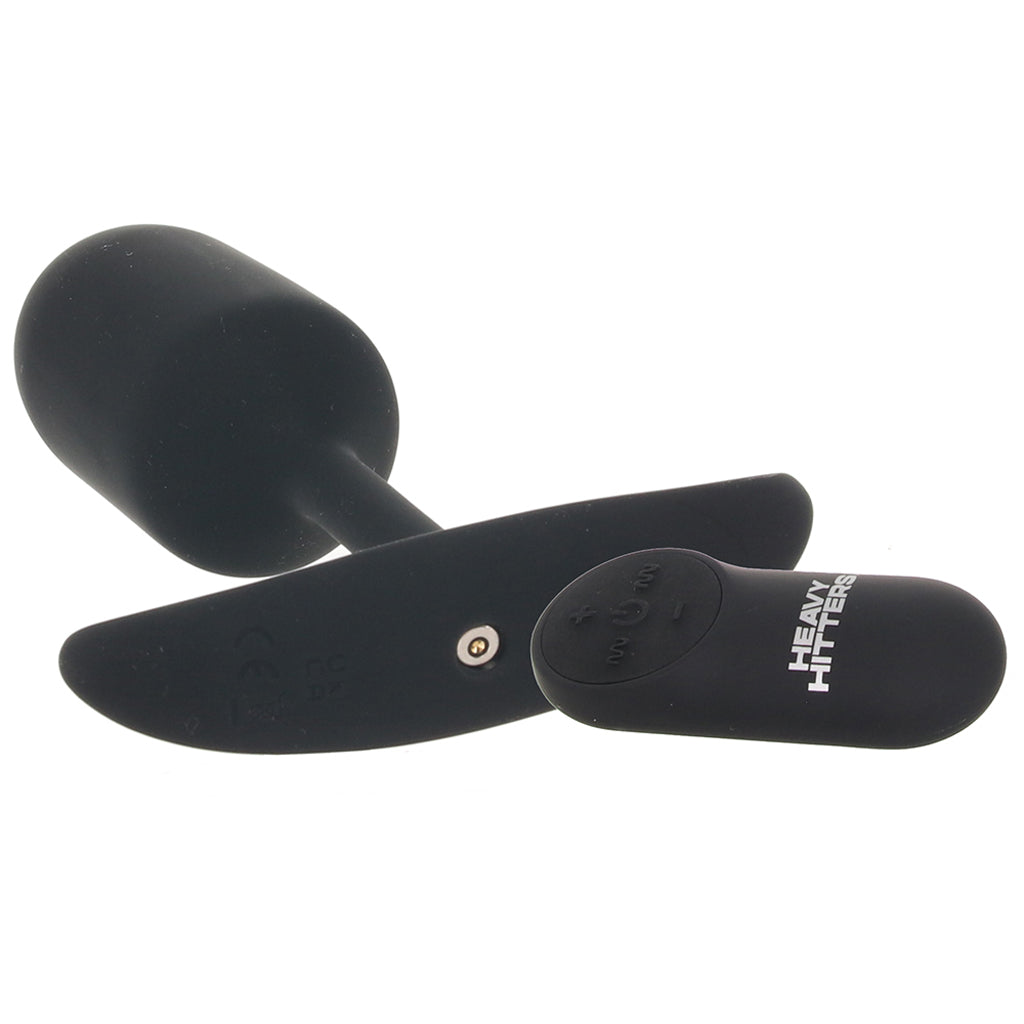 Heavy Hitters Weighted Silicone Anal Plug Vibe in Large Anal Sex Toys > Butt Plugs - Tophatter Daily Deals