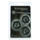Renegade Dyno Cock Rings 3 Pack in Black Cock Rings - Tophatter Daily Deals