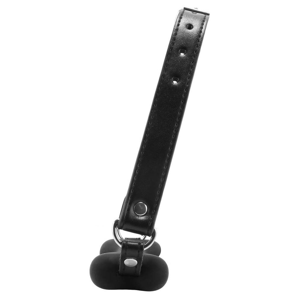 Ouch! Puppy Play Silicone Bone Gag Bondage and Fetish > Ball Gags & Mouth Restraints - Tophatter Daily Deals