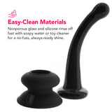 Icicles No. 87 Glass Dildo in Black Dildo Sex Toys > G-Spot Dildos - Tophatter Daily Deals