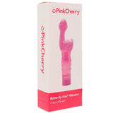 PinkCherry Butterfly Kiss Vibrator in Pink Vibrators > G-Spot Vibrators - Tophatter Daily Deals