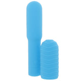 Pocket Rocket Elite Vibe with Texture Sleeve in Sky Blue Vibrators > Bullet and Egg Vibrators - Tophatter Daily Deals