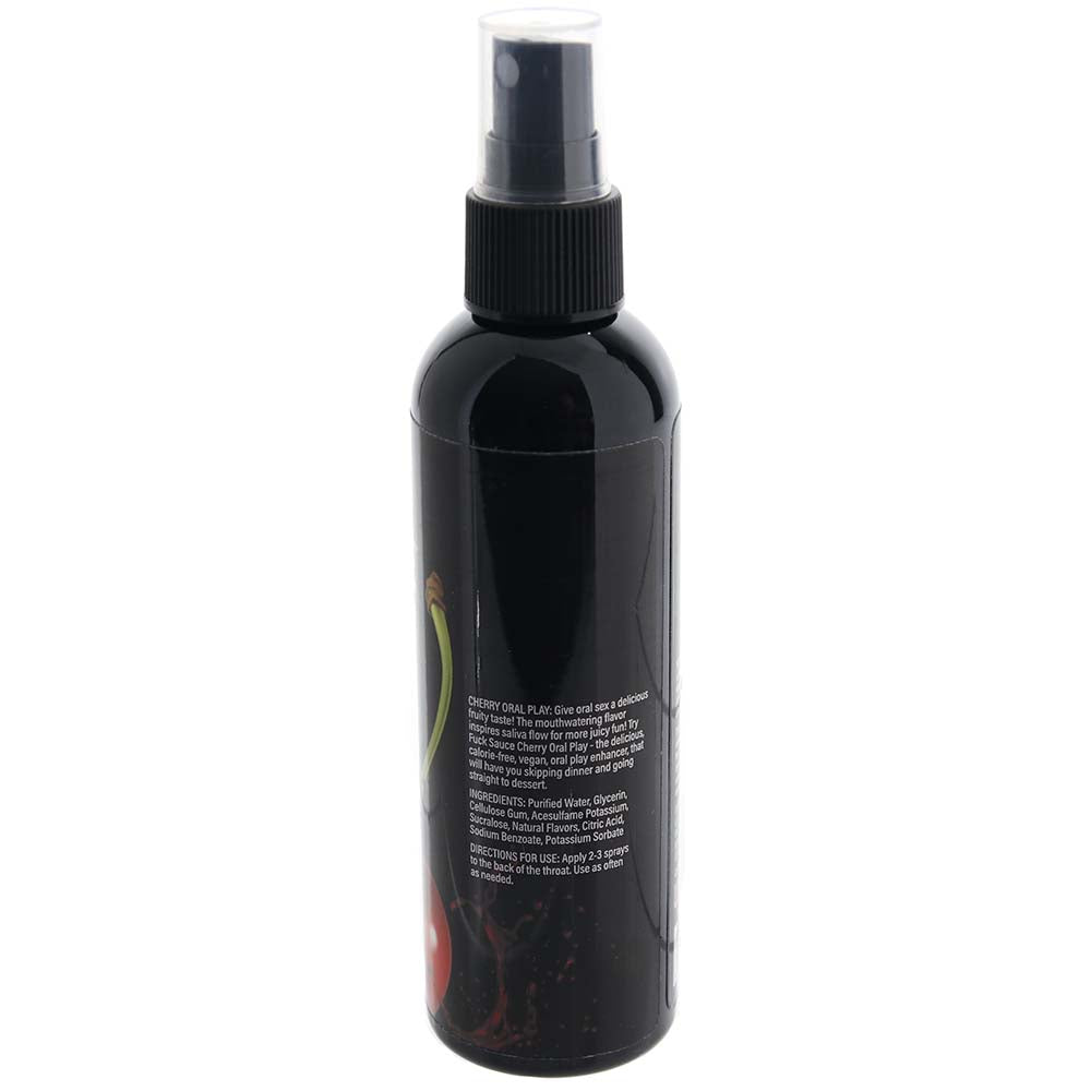 F**k Sauce Flavored Play Enhancer Spray 4oz in Cherry - Wholesale Prices (Limited Deals)
