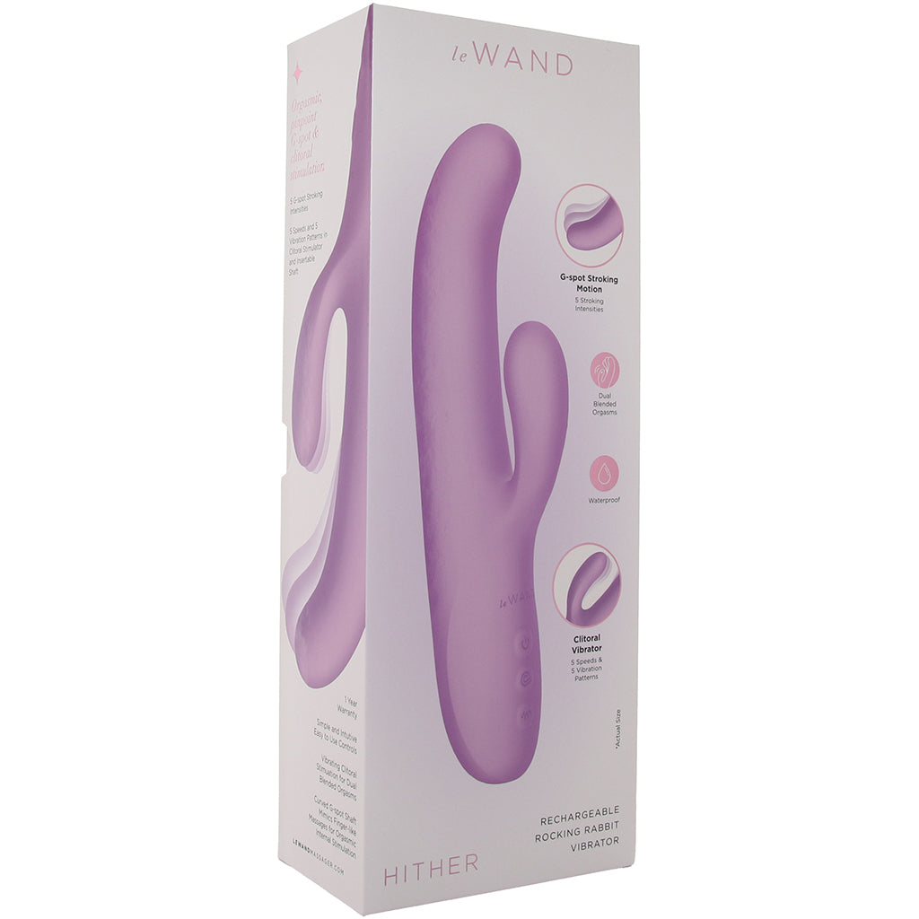 Le Wand Hither Rocking Rabbit Vibe Vibrators > Rabbit Vibrators - Tophatter Daily Deals